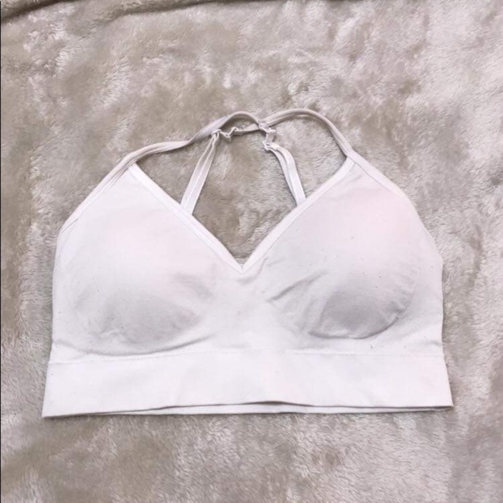 White bralette